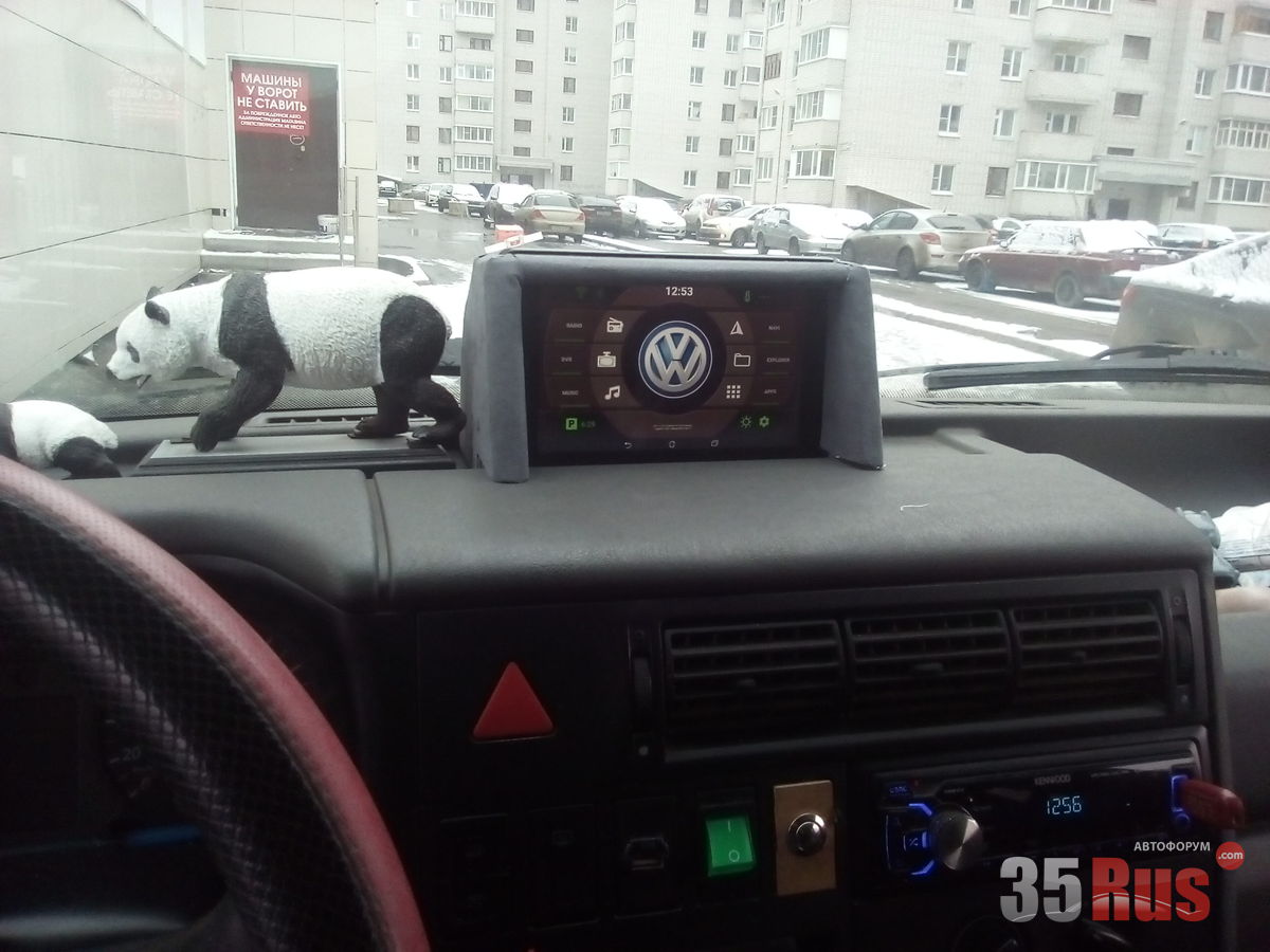 Изготовление корпуса, установка Car-pc интеграция планшета в машину | Гараж